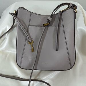 Fossil Talia crossbody in graystone